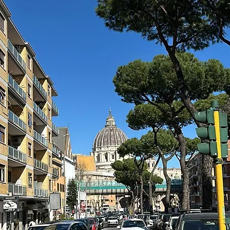 Vaticano San Pietro Luminoso 아파트 *
