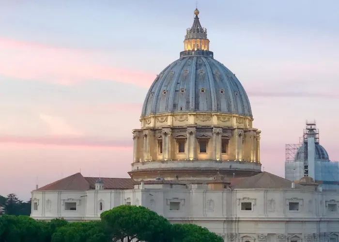 아파트 Vaticano San Pietro Luminoso *
